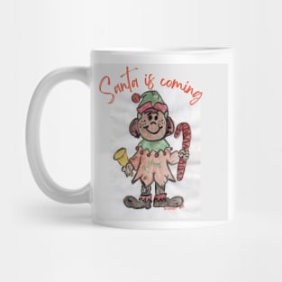 Santa's little helper Mug